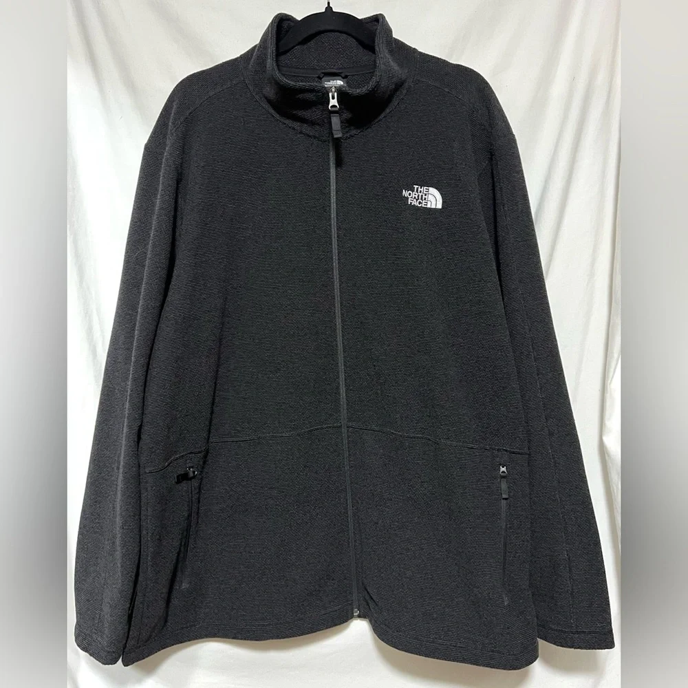 The North Face Men's Texture Cap Rock Full-Zip Jacket Warm Winter Outdoor Fleece